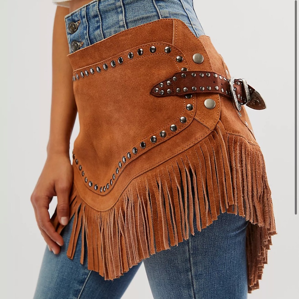Understated Leather Perfect Grace Skirt